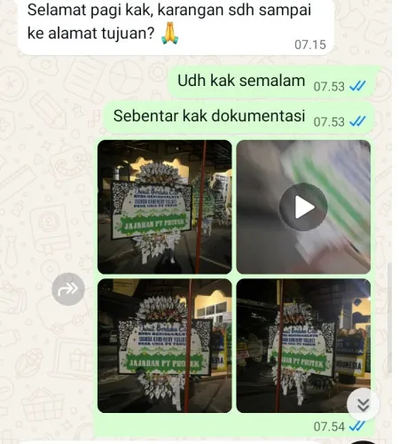 Pengiriman Papan Bunga Selamat Jagan Bendosari